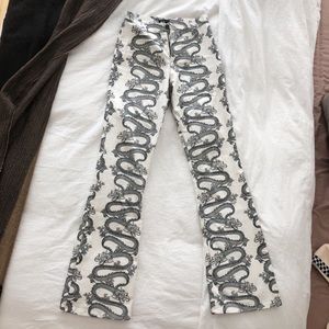 Motel Rocks Dragon Print Pants